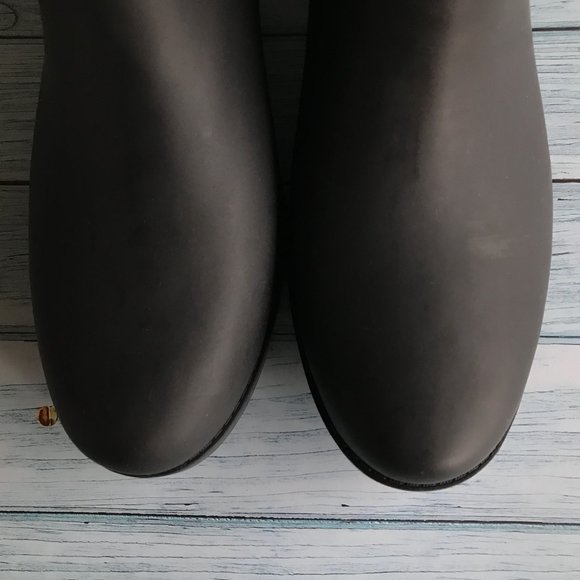 Coach Tristee Rain Boots 🖤👢🎀☔️ - Picture 5 of 12